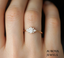 Pear Cut Diamond Three Stone Engagement Ring | Gold Promise Ring