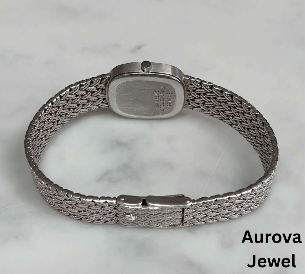 Diamond Bezel Watch | Luxury Diamond Dress Watch | Swiss Style Diamond Watch