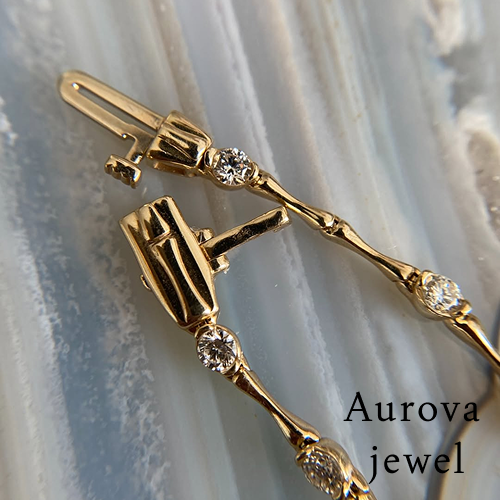 Bezel Station Diamond Bracelet in 14K Yellow Gold | Lab-Grown Diamond Bracelet