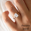 Radiant Cut Solitaire Diamond Engagement Ring in 14K Yellow Gold