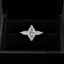 Marquise Cut 3-Stone Diamond Ring with Pear Side Stones | Aurova Jewel