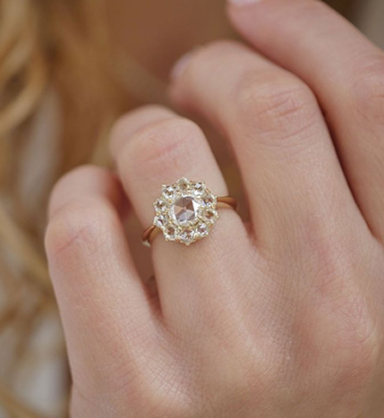 Rose Cut Rings