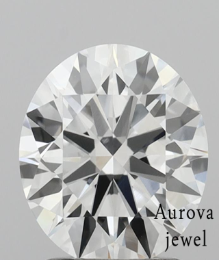 2.02 Carat Round Loose Diamond VS2 Clarity D Color