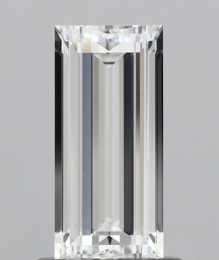 0.81 Carat Baguette Cut Loose Diamond VVS2 Clarity D Color