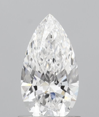 1 Carat Pear Loose Diamond VS1 Clarity D Color