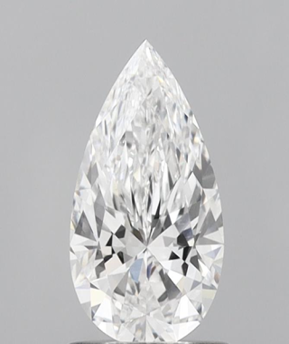 0.92 Carat Pear Loose Diamond VVS2 Clarity D Color