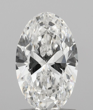 2.03 Carat Oval Loose Diamond VVS2 Clarity D Color