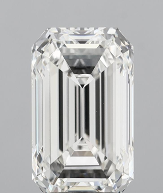 3.01 Carat Emerald Cut Loose Diamond IF Clarity F Color