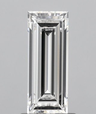 0.9 Carat Baguette Cut Loose Diamond VVS2 Clarity E Color
