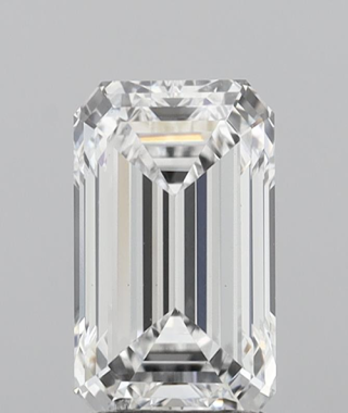 2 Carat Emerald Cut Loose Diamond VS1 Clarity D Color