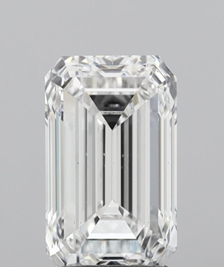 Carat Emerald Cut Loose Diamond VS2 Clarity D Color