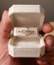 Oval Twist Solitaire Engagement Ring 2 CT – Gold Designer Ring 