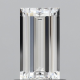 0.81 Carat Baguette Cut Loose Diamond VVS2 Clarity D Color
