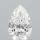 1 Carat Pear Loose Diamond VS1 Clarity D Color