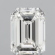 3.01 Carat Emerald Cut Loose Diamond IF Clarity F Color