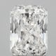 1.38 CT Radiant Cut Loose Diamond | E Color IF Clarity | Certified Natural Diamond