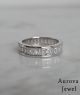 Luxury Emerald Cut Baguette Diamond Eternity Band in 14K White Gold – Elegant Full Eternity Wedding Ring for Women