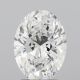 2.03 CT Oval Cut Loose Diamond | D Color VVS2 Clarity | Certified Natural Diamond