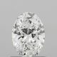 0.69 CT Oval Cut Loose Diamond | D Color IF Clarity | Certified Natural Diamond