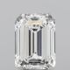 2.00 CT Emerald Cut Loose Diamond | D Color VS1 Clarity | Certified Natural Diamond