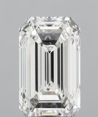 3.01 CT Emerald Cut Loose Diamond | F Color IF Clarity | Certified Natural Diamond