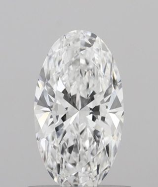 0.63 CT Oval Cut Loose Diamond | D Color VVS2 Clarity | Certified Natural Diamond