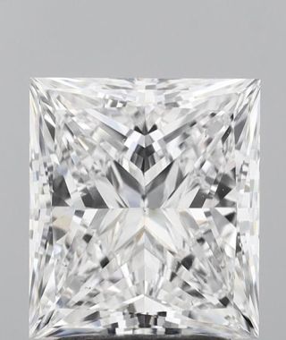2.00 CT Princess Cut Loose Diamond | E Color VS2 Clarity | Certified Natural Diamond