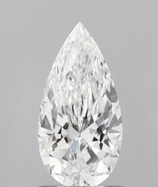 0.92 CT Pear Cut Loose Diamond | D Color VVS2 Clarity | Certified Natural Diamond