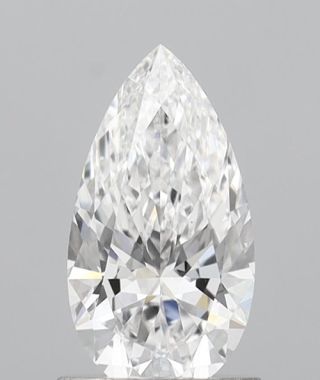 1.00 CT Pear Cut Loose Diamond | D Color VS1 Clarity | Certified Natural Diamond